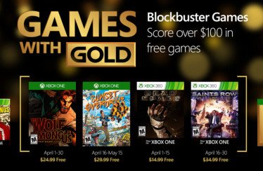 Svelati i Games with Gold di aprile