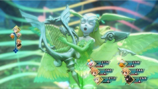 World of Final Fantasy: Siren, Ahriman, Acho, Cockatrice in video