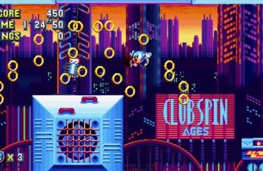 Sonic Mania spot collector's edition