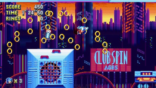 Sonic Mania spot collector's edition