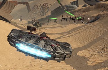 Lego Star Wars Il Risveglio della Forza: trailer delle dogfight
