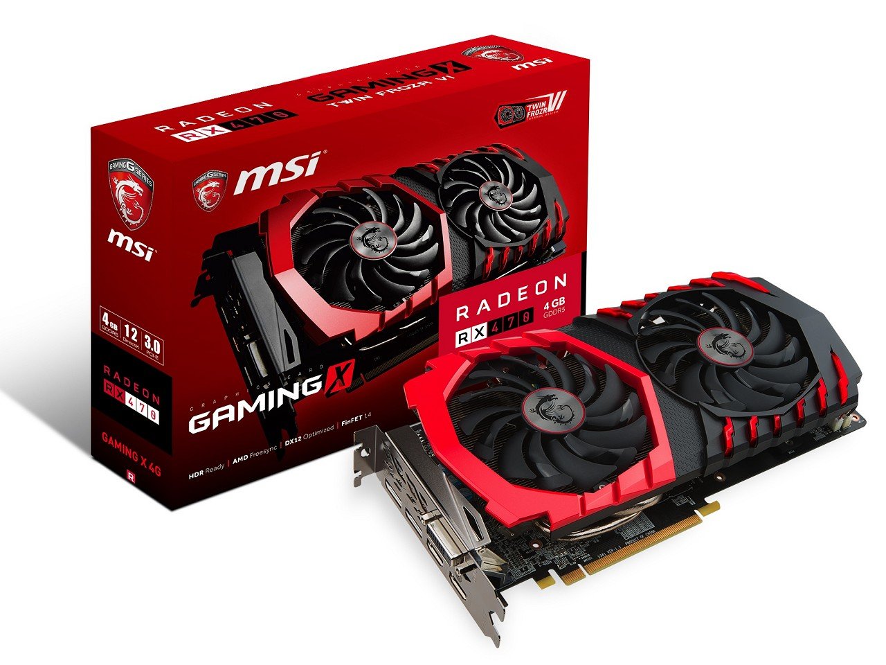 MSI Gaming X Radeon RX470 Twin Frozr VI immagine 00