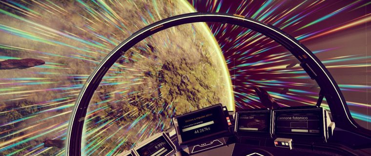 No Man's Sky realtà virtuale