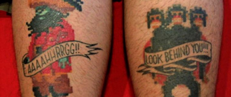 nerdo ergo sum tatuaggio videogiochi (1)