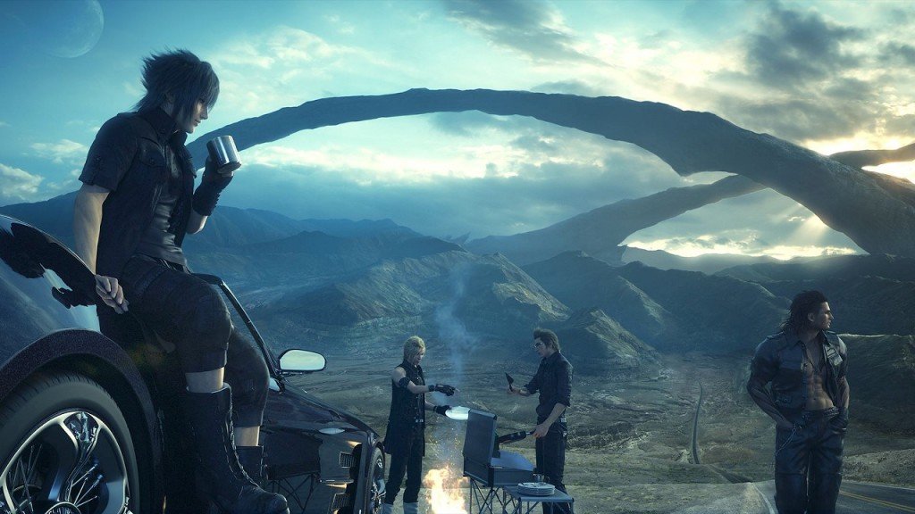 final fantasy xv active time report