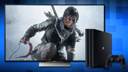 playstation 4 pro rise of the tomb raider