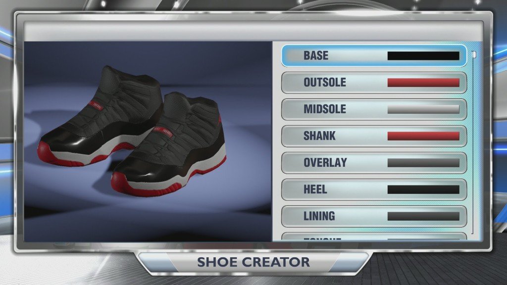 NBA 2K shoe creator