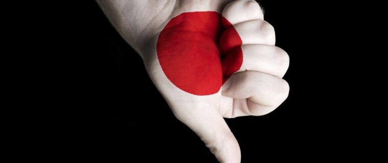 La ruota del Giappone è inceppata