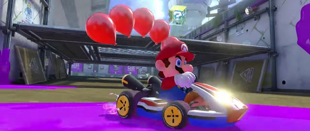 Mario Kart 8 Deluxe trailer feature