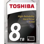Toshiba presenta i nuovi hard disk N300 da 8 TB per i NAS