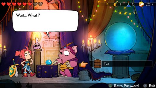 Wonder Boy The Dragon's Trap: un trailer ci presenta Wonder Girl