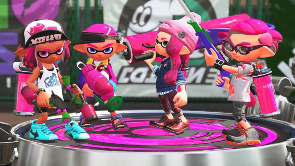 nintendo switch joy-con Splatoon 2