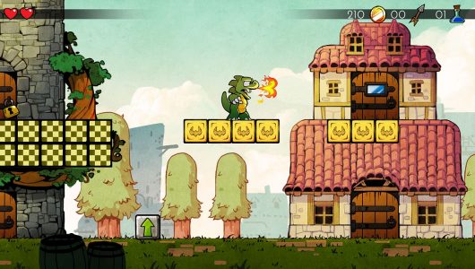 Wonder Boy The Dragon’s Trap switch