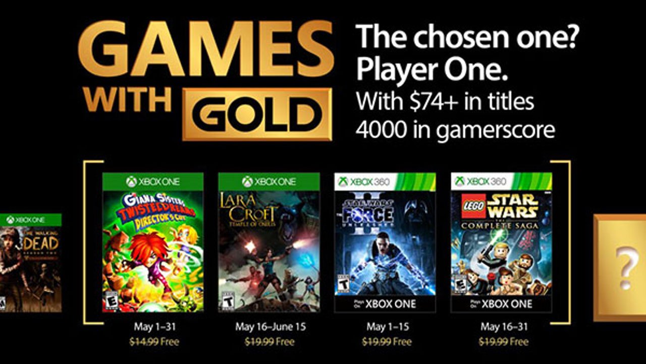 Xbox Live Gold annunciati i titoli gratuiti di maggio