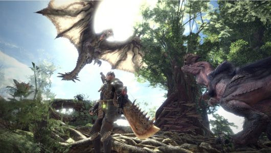 monster hunter world trailer playstation experience 2017