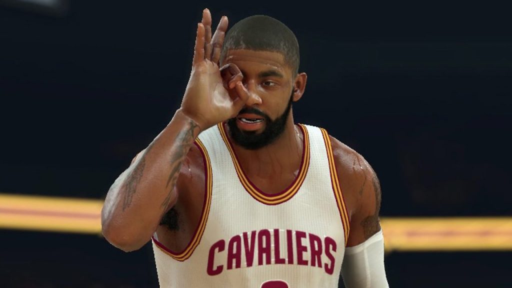 NBA 2K18 cover irving celtics
