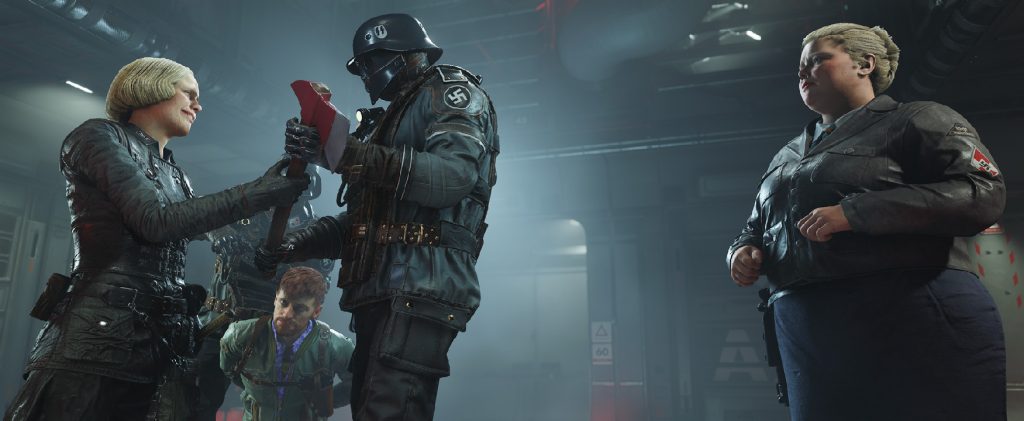 Wolfenstein II nintendo switch data