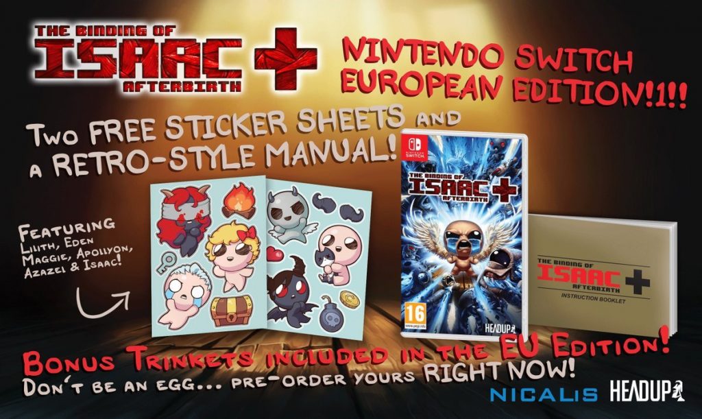The Binding of Isaac Afterbirth+ europa
