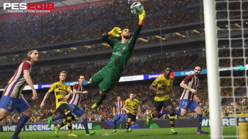 pes 2018 konami uefa champions league