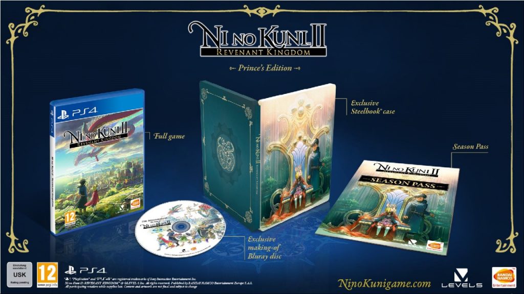 Ni No Kuni II: svelate la Prince's e la King's Edition