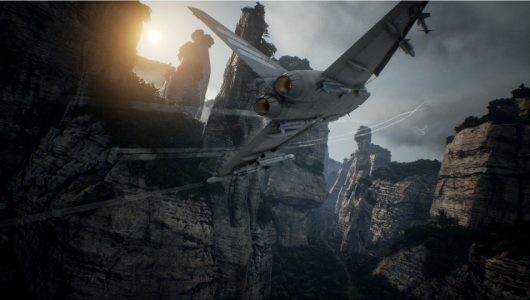 ace combat 7 lancio