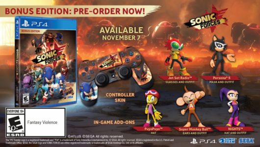 Sonic Forces ha una data d'uscita occidentale, annunciata la Bonus Edition