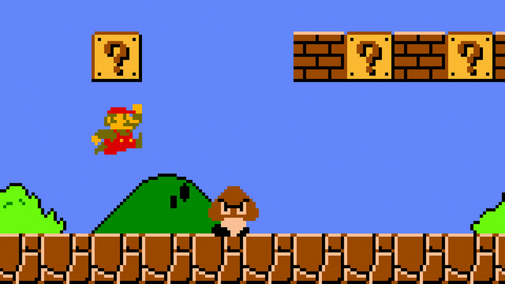 Super Mario Bros post-it