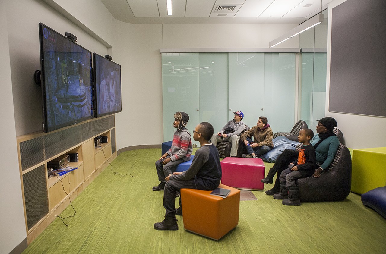 videogame biblioteca