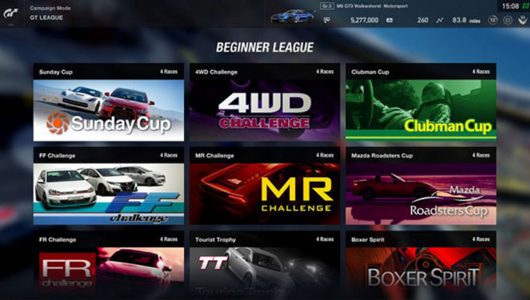 Gran Turismo Sport: disponibile l'aggiornamento 1.10