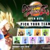 Dragon Ball FighterZ: svelato il roster dell'open beta