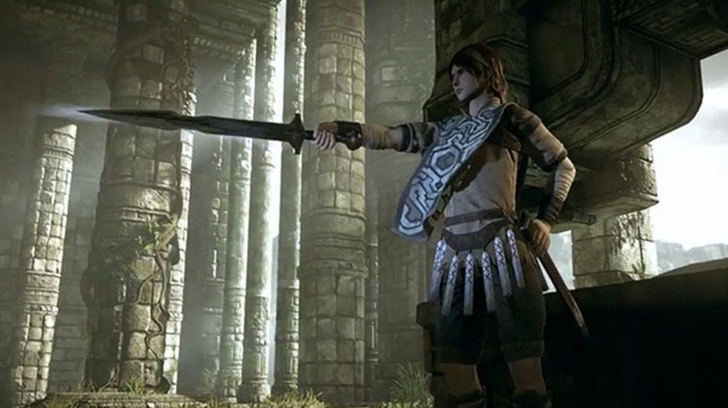 bluepoint games remake Shadow of the Colossus story trailer