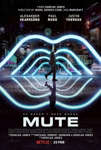 Mute immagine Netflix locandina