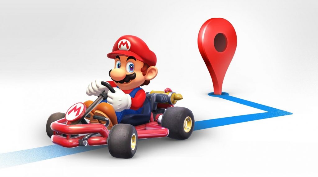 Super Mario Google Maps