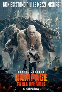 Rampage Furia Animale immagine Cinema locandina