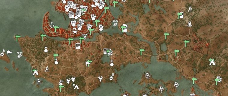 voglia the witcher 3 mappa