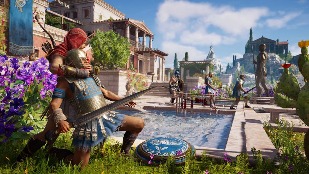 Assassin's Creed Odyssey interfaccia