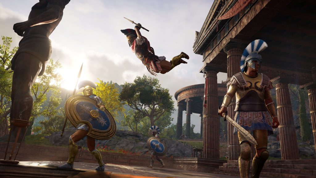 playstation plus ottobre Assassin's Creed Odyssey update novembre