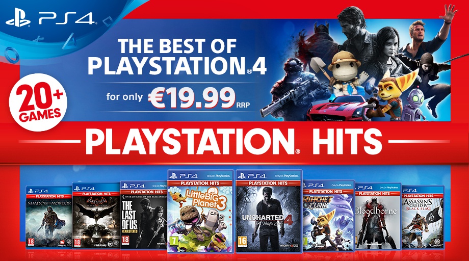 PlayStation Hits è la nuova linea budget di giochi PS4