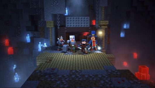 Minecraft Dungeons trailer lancio