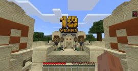 minecraft anniversario