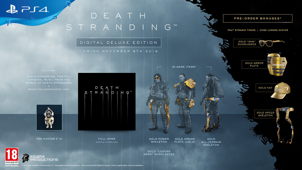 Death stranding collector's best sale edition