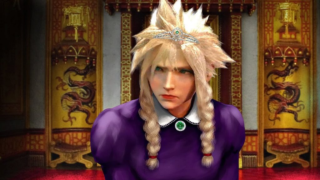 final fantasy 7 remake travestimento