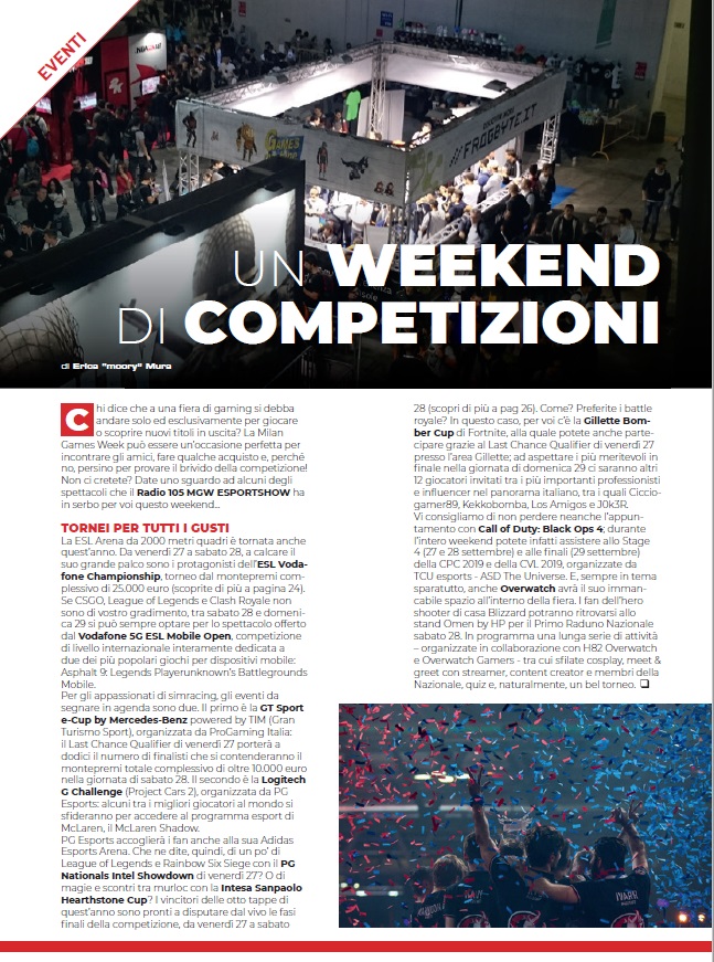 speciale TGM Milan Games Week