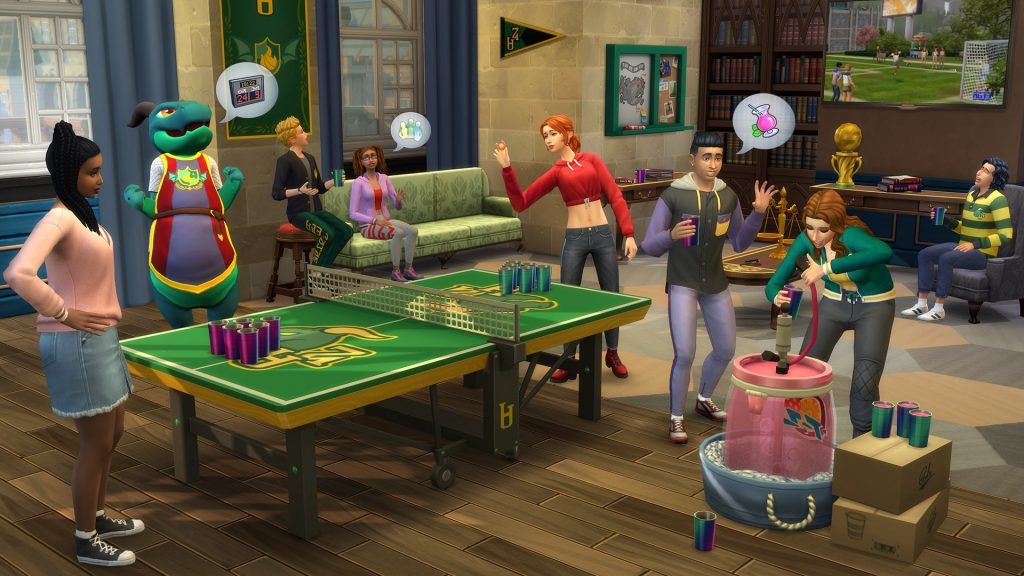 sims 4 vita universitaria