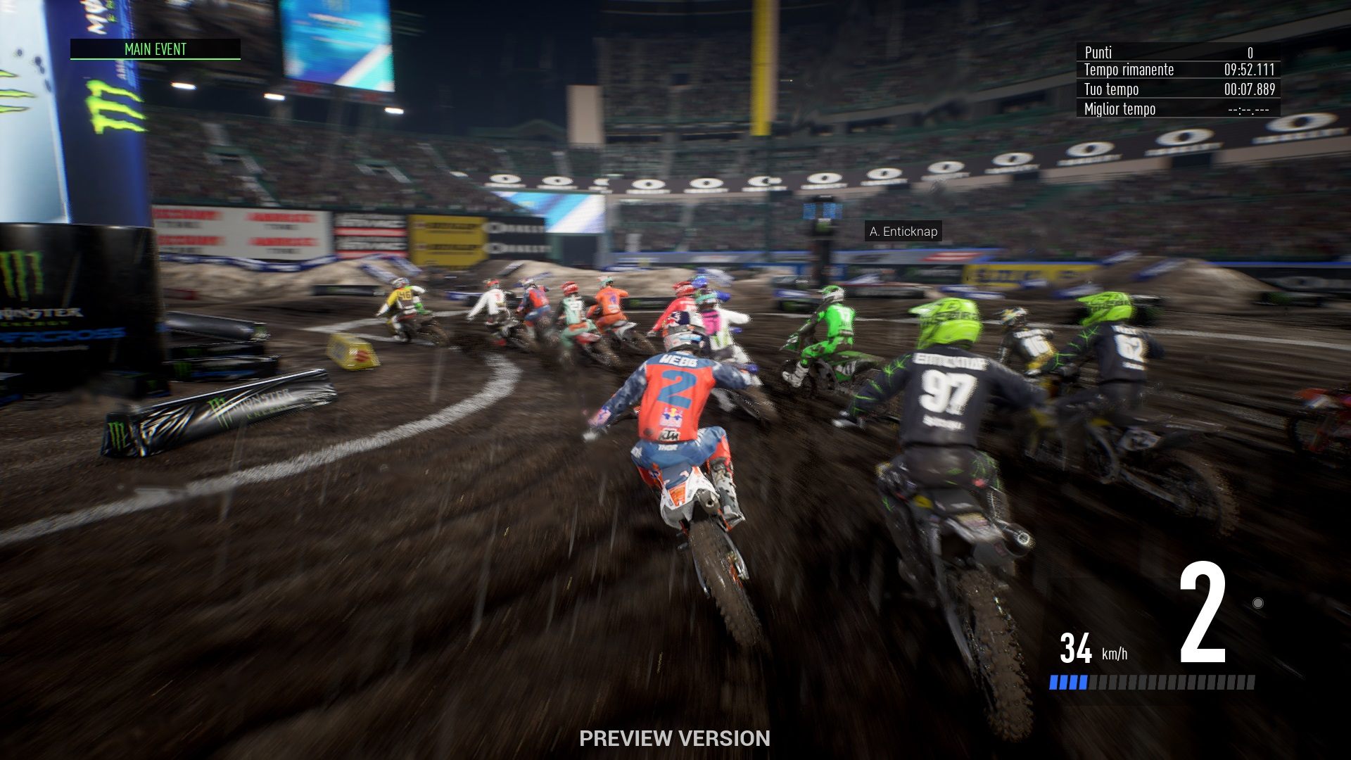 Monster Energy Supercross 3 Provato Monster Energy Supercross 3 Anteprima Monster Energy Supercross the official videogame 3