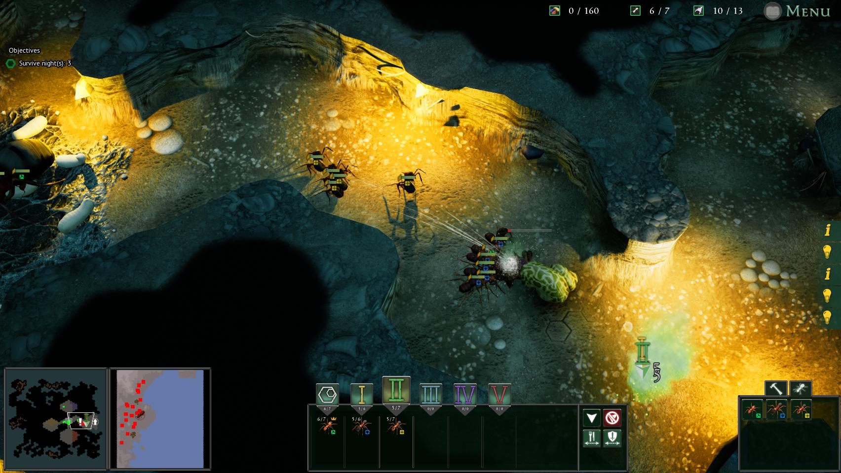 Empires of the Undergrowth provato Empires of the Undergrowth anteprima RTS formiche