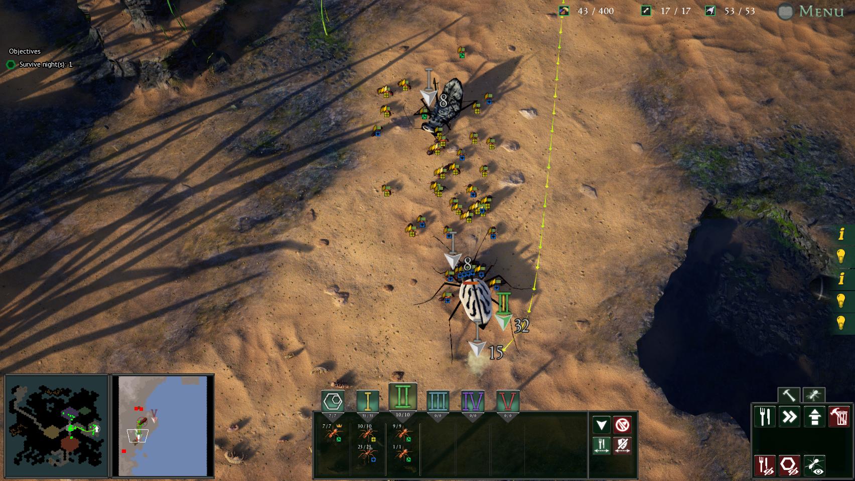 Empires of the Undergrowth provato Empires of the Undergrowth anteprima RTS formiche
