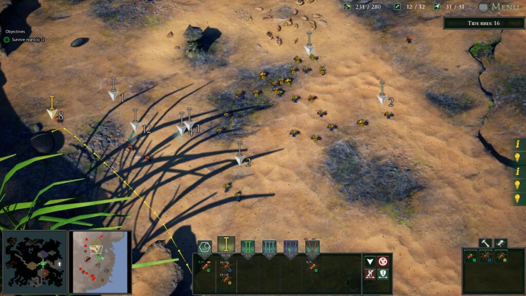 Empires of the Undergrowth provato Empires of the Undergrowth anteprima RTS formiche