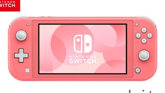 switch lite coral pink