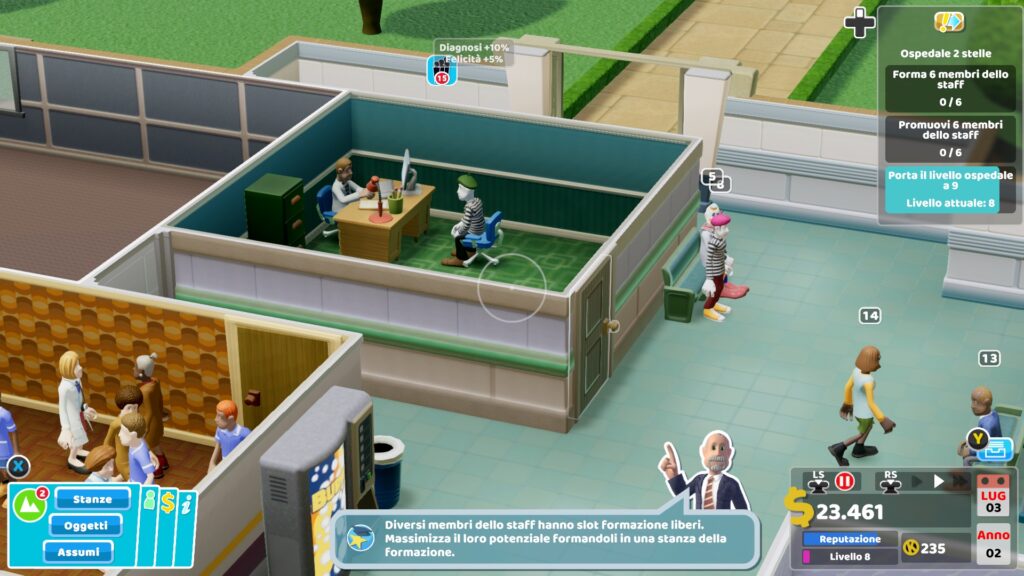 Two Point Hospital Recensione Two Point Hospital console Two Point Hospital Switch